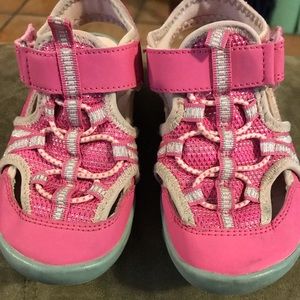 Barely worn girls sandals.